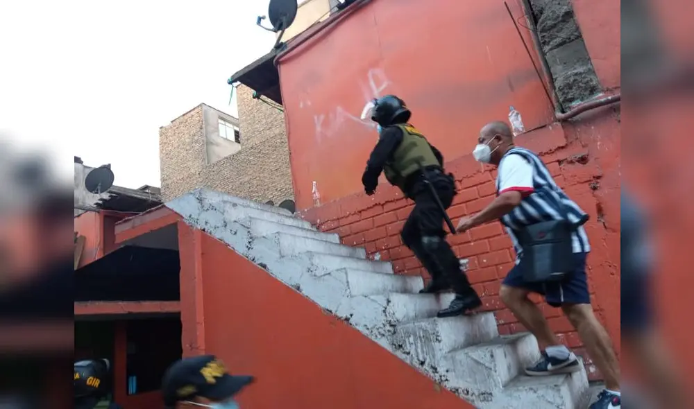 La cuadra 7 del jirón Zepita, Cercado de Lima, fue escenario de la balacera. Foto: PNP