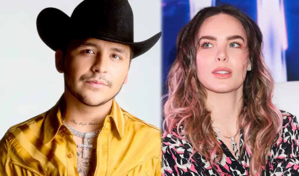 Christian Nodal y Belinda terminaron su compromiso. Foto: GLR