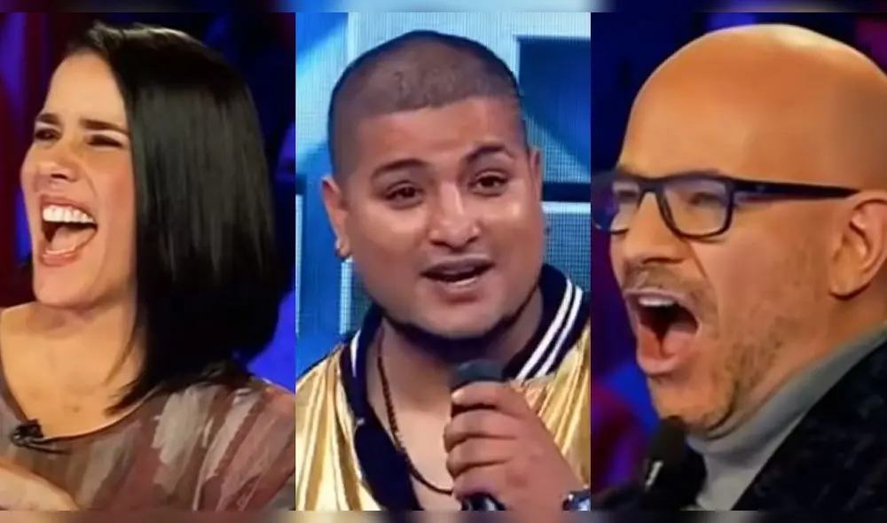 Perú Tiene Talento admirando a Terco 92. Foto: composición La República