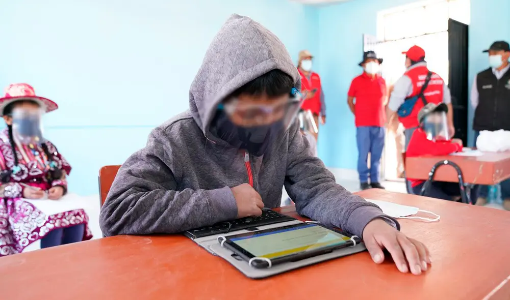 Las clases presenciales iniciarían, como máximo, el 28 de marzo de 2022. Foto: Minedu