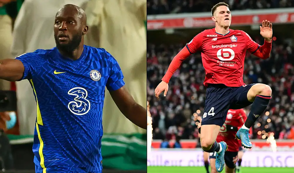 Chelsea recibe a Lille en Londres por la Champions League. Foto: composición/AFP Chelsea recibe a Lille en Londres por la Champions League. Foto: composición/AFP