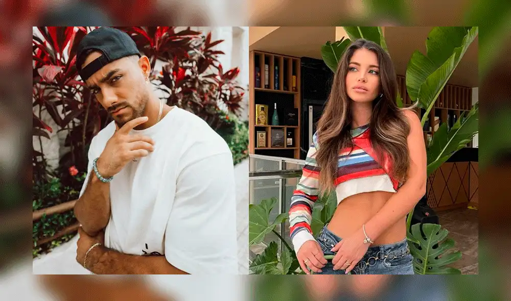 Austin Palao es visto junto a Flavia Laos luego de su viaje a Ecuador. Foto: Composición/Instagram