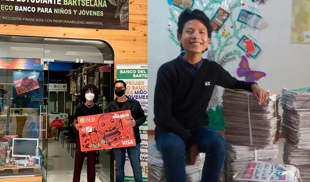 Banco Bartselana inauguró un espacio dedicado al ahorro y recopilación de residuos en centro comercial. Foto: Parque Lambramani Banco Bartselana inauguró un espacio dedicado al ahorro y recopilación de residuos en centro comercial. Foto: Parque Lambramani