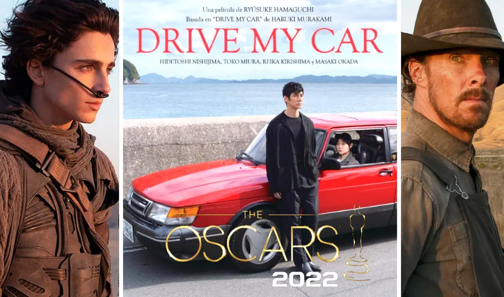 Drive my car podría ser la gran sorpresa de Los Oscar 2022. Foto: composición /  Netflix / Bitters end / Warner Bros
