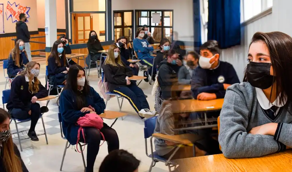 El nuevo año escolar 2022 regresa la presencialidad obligatoria para los escolares chilenos. Foto: composición LR/Fabrizio Oviedo/Agencia Uno El nuevo año escolar 2022 regresa la presencialidad obligatoria para los escolares chilenos. Foto: composición LR/Fabrizio Oviedo/Agencia Uno