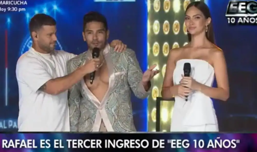 Rafael Cardozo sorprendió con su presentación en Esto es guerra. Foto: captura de América TV Rafael Cardozo sorprendió con su presentación en Esto es guerra. Foto: captura de América TV