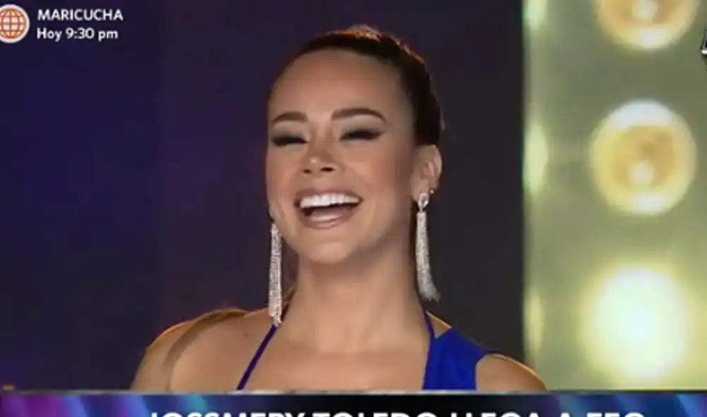 Jossmery Toledo será parte de la temporada especial de Esto es guerra por su décimo aniversario. Foto: captura América TV Jossmery Toledo será parte de la temporada especial de Esto es guerra por su décimo aniversario. Foto: captura América TV