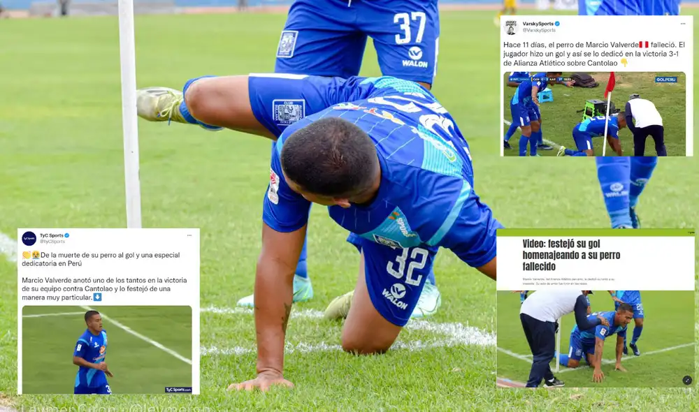 Marcio Valverde volvió a Alianza Atlético en el 2022. Foto: composición/ Liga 1 Marcio Valverde volvió a Alianza Atlético en el 2022. Foto: composición/ Liga 1