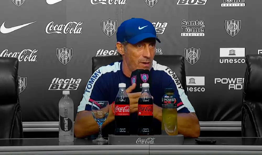 Pedro Troglio llegó a San Lorenzo para la presente temporada del fútbol argentino. Foto: captura ESPN