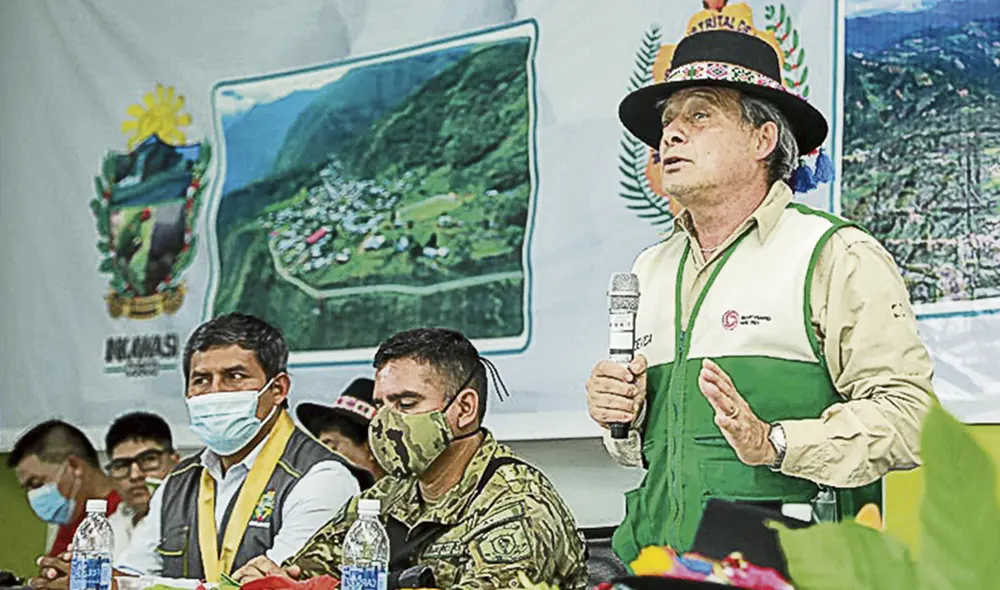 Posición. Ricardo Soberón apuesta por una efectiva presencia del Estado en el Vraem. Foto: difusión