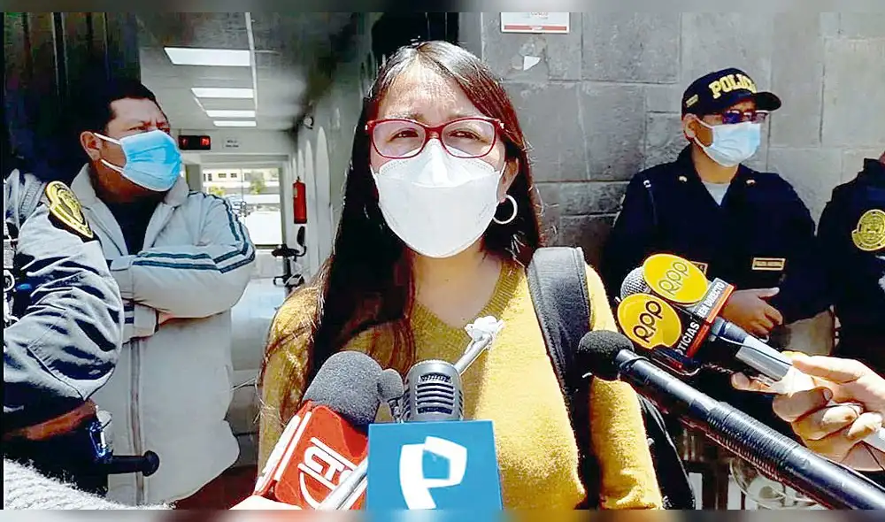 Congresista Ruth Luque.