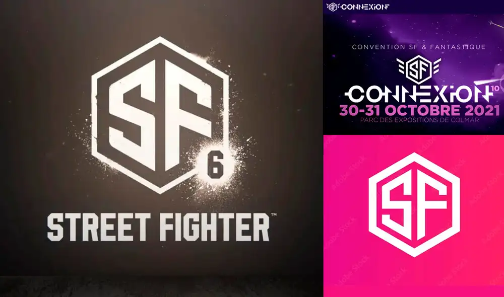 La imagen de Adobe Stock que habría servido para crear el logo de Street Fighter 6 cuesta 80 dólares. Foto composición La República