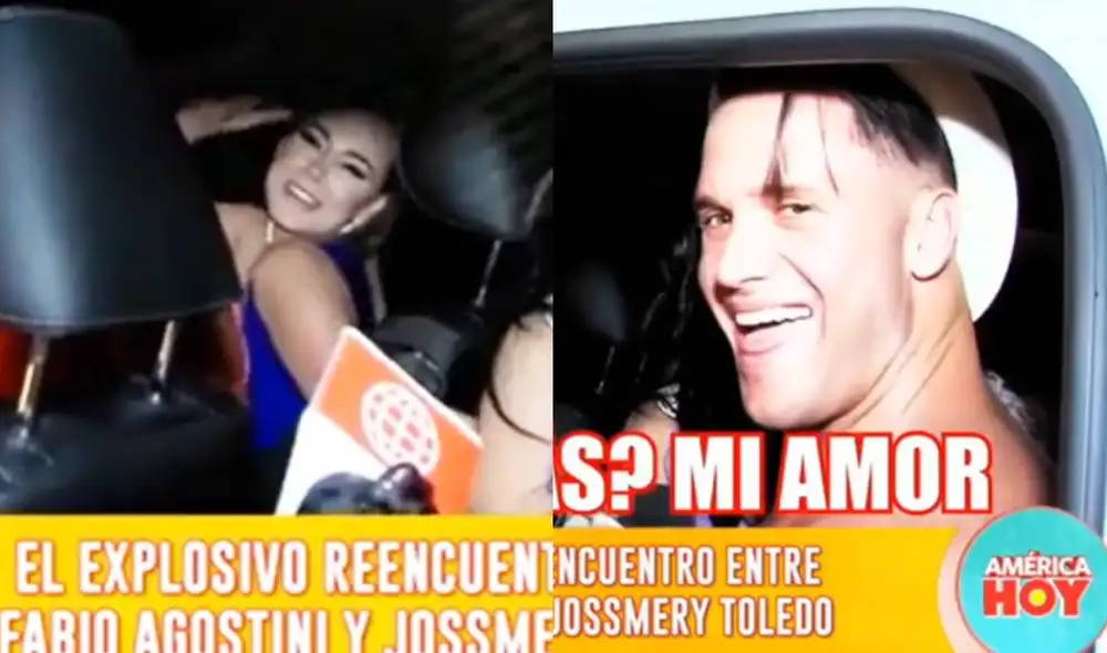 Jossmery Toledo y Fabio Agostini son dos de los nuevos jales de Esto es guerra. Foto: composición/ captura de América TV Jossmery Toledo y Fabio Agostini son dos de los nuevos jales de Esto es guerra. Foto: composición/ captura de América TV