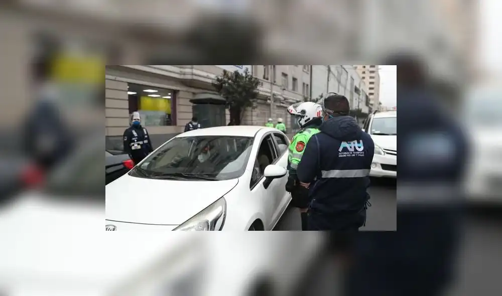 No tener la Tarjeta de Identificación Vehicular es motivo de multa. Foto: ATU