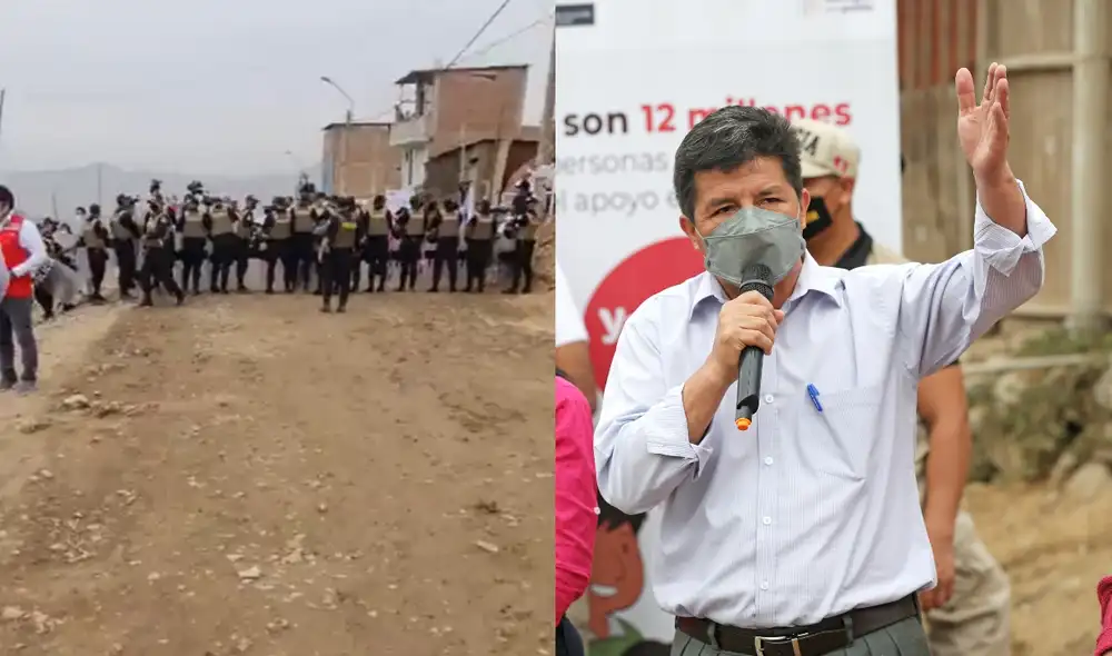 IPYS cuestionó al presidente Pedro Castillo por restringir a los medios de comunicación durante sus actividades oficiales. Foto: composición/ Presidencia.