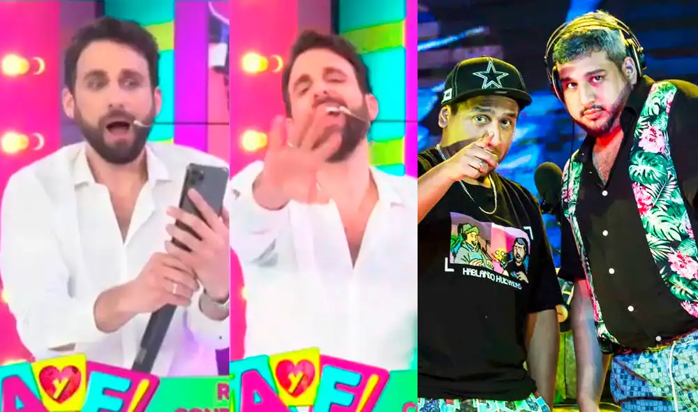 Rodrigo González le respondió a comediantes de Hablando huevadas. Foto: capturas Willax TV / Instagram Rodrigo González le respondió a comediantes de Hablando huevadas. Foto: capturas Willax TV / Instagram