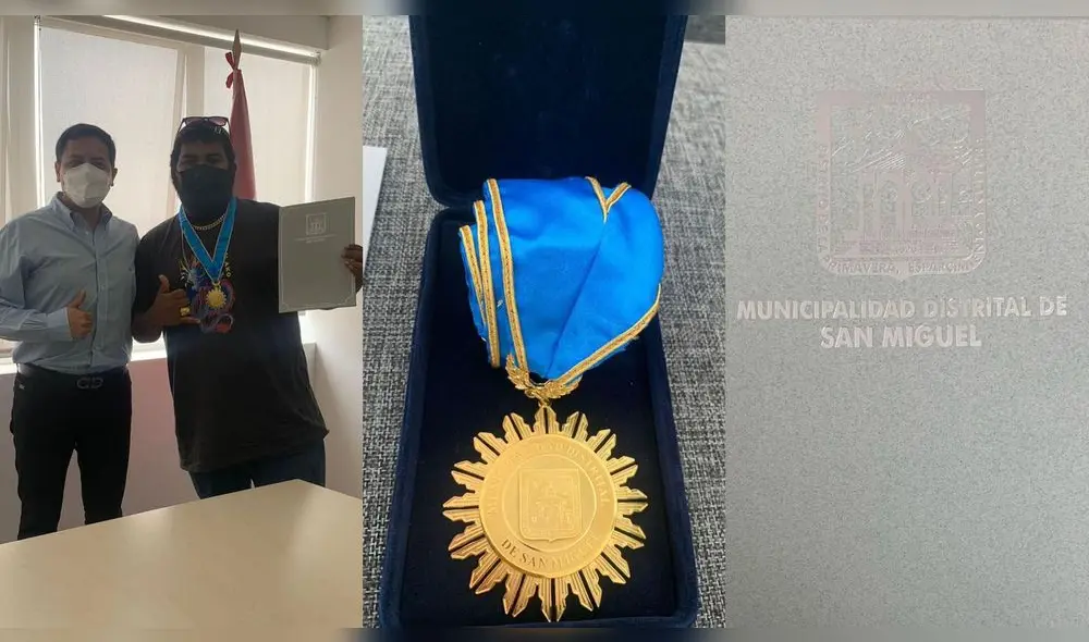 Fox, líder de Raptonda, en la Municipalidad de San Miguel. Foto: redes sociales de Fox / Instagram