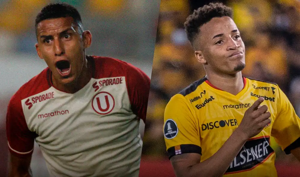 Universitario vs. Barcelona SC: los ecuatorianos tienen ventaja sobre los cremas en el historial. Foto: composición GLR/Barcelona SC Universitario vs. Barcelona SC: los ecuatorianos tienen ventaja sobre los cremas en el historial. Foto: composición GLR/Barcelona SC