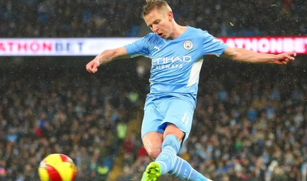 Oleksandr Zinchenko juega en el City desde 2017. Foto: Instagram