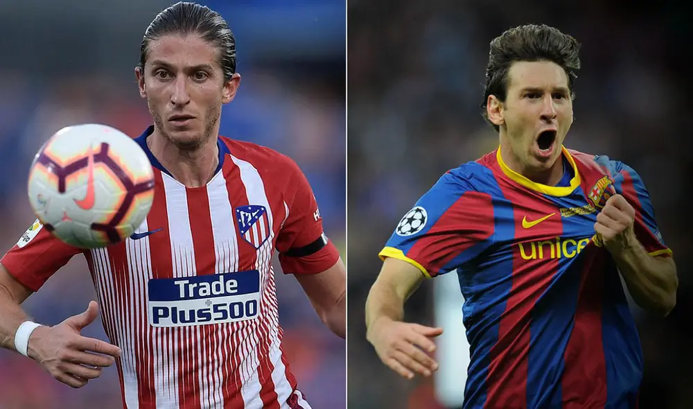 Filipe Luis jugó por última vez en Atlético Madrid en 2019. Foto: composición/ AFP Filipe Luis jugó por última vez en Atlético Madrid en 2019. Foto: composición/ AFP