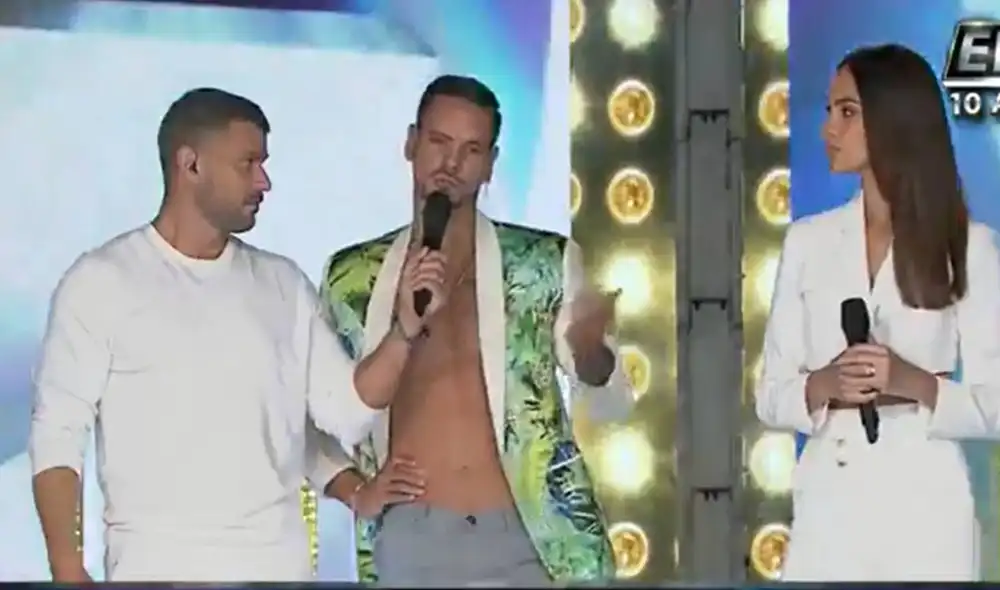 Anthony Aranda aclaró que a él sí le gusta la televisión. Foto: captura/América TV Anthony Aranda aclaró que a él sí le gusta la televisión. Foto: captura/América TV