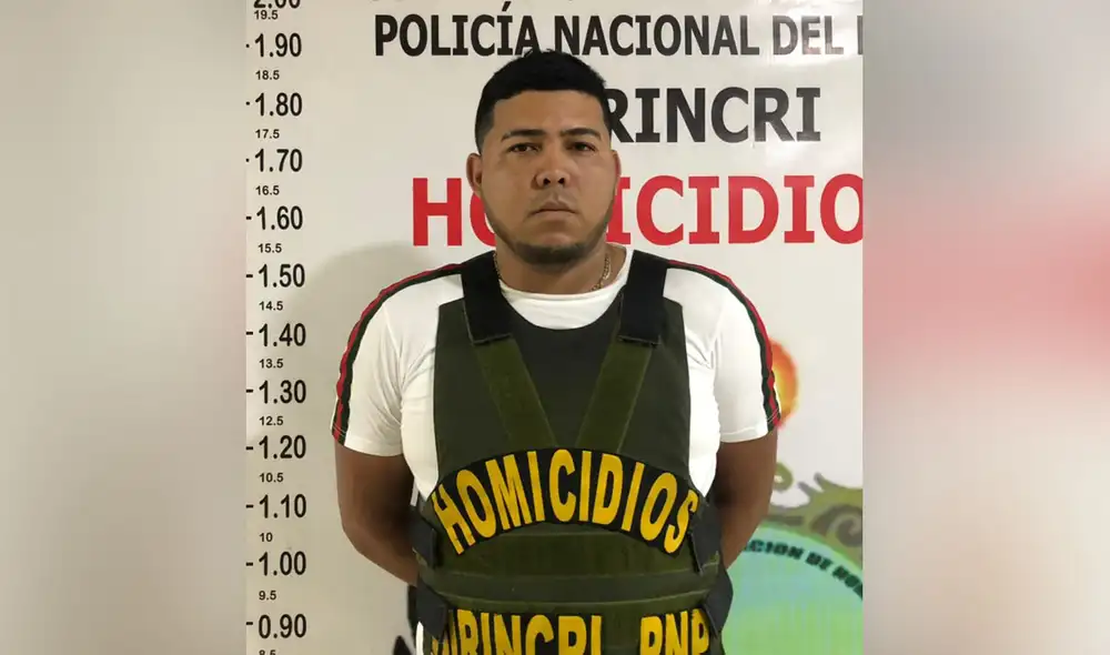 Agentes de la PNP detuvieron al criminal extranjero. Foto: PNP