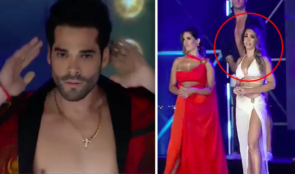 "Me alegra ver a tantas caras conocidas”, dijo Guty Carrera tras su ingreso a EEG. Foto: composición América TV