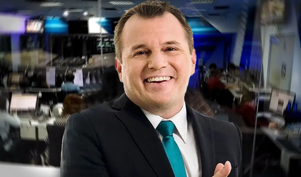 El periodista estuvo en la conducción de Cara a Cara, en Tv Perú, desde el 2015. Foto: composición LR/TwitterEnriqueChávez/TvPerú