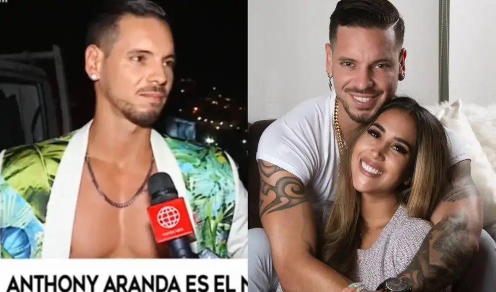 Anthony Aranda asegura que su romance con Melissa Paredes va muy bien. Foto: composición/ captura de América TV/ Instagram Anthony Aranda asegura que su romance con Melissa Paredes va muy bien. Foto: composición/ captura de América TV/ Instagram