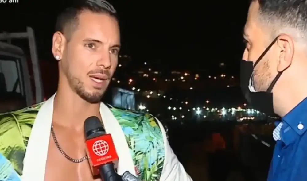 Anthony Aranda deja en claro cuál es su objetivo en Esto es guerra. Foto: captura/América TV Anthony Aranda deja en claro cuál es su objetivo en Esto es guerra. Foto: captura/América TV