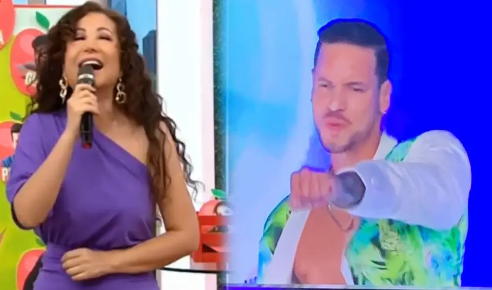 Janet Barboza siempre señaló que Anthony Aranda solo buscaba pantalla. Foto: captura América Tv Janet Barboza siempre señaló que Anthony Aranda solo buscaba pantalla. Foto: captura América Tv