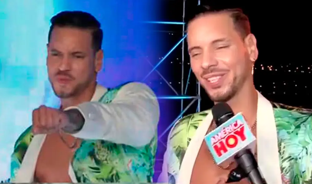 Anthony Aranda aclara que su ingreso a Esto es guerra es resultado de su esfuerzo. Foto: captura/América TV Anthony Aranda aclara que su ingreso a Esto es guerra es resultado de su esfuerzo. Foto: captura/América TV