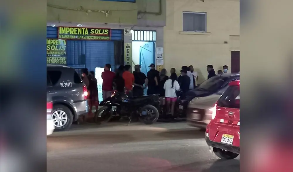 El asesinato se registró en un inmueble de la avenida Saénz Peña, en el cercado de la ciudad de Chiclayo. Foto: Noticias Chiclayo.