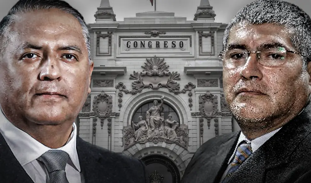 Hernán Condori y Ángel Ydelfonso Narro son los actuales ministros de Salud y Justicia, respectivamente. Foto: composición Jazmin Ceras / La República