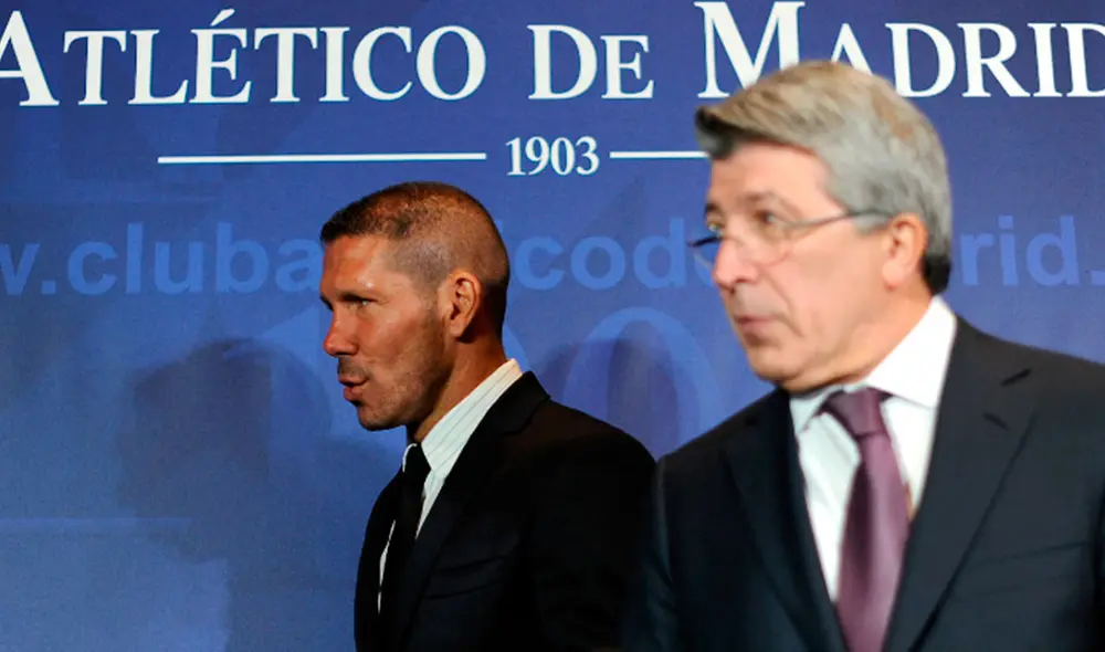 Atlético de Madrid enfrenta este miércoles al Manchester United por la ida de octavos de Champions League 2021-22. Foto: AFP Atlético de Madrid enfrenta este miércoles al Manchester United por la ida de octavos de Champions League 2021-22. Foto: AFP