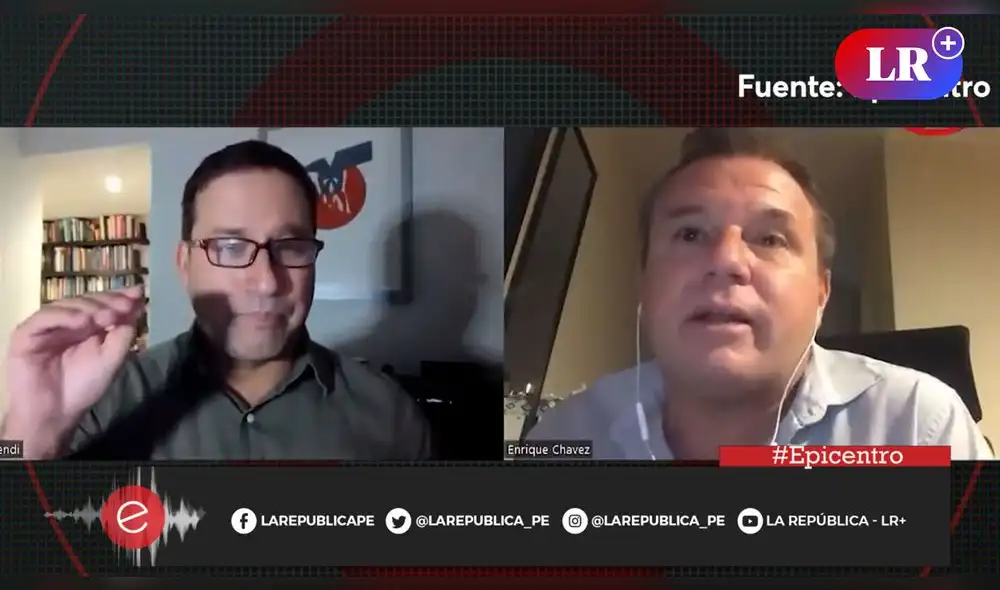 Enrique Chávez, periodista y exconductor de TVPerú. Foto: captura/LR+ Enrique Chávez, periodista y exconductor de TVPerú. Foto: captura/LR+