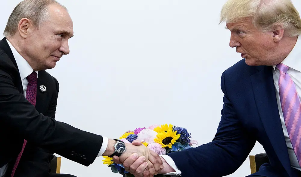 Durante su mandato, Donald Trump siempre aseguró tener buena sintonía con Vladimir Putin. Foto: AFP Durante su mandato, Donald Trump siempre aseguró tener buena sintonía con Vladimir Putin. Foto: AFP