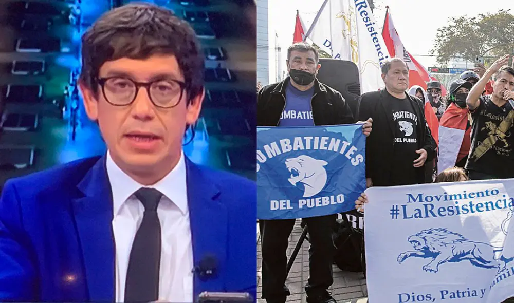 Jaime Chincha cuestionó la actitud de las autoridades, pues los miembros de La Resistencia ya pueden estar plenamente identificados. Foto: Captura RPP / La República Jaime Chincha cuestionó la actitud de las autoridades, pues los miembros de La Resistencia ya pueden estar plenamente identificados. Foto: Captura RPP / La República