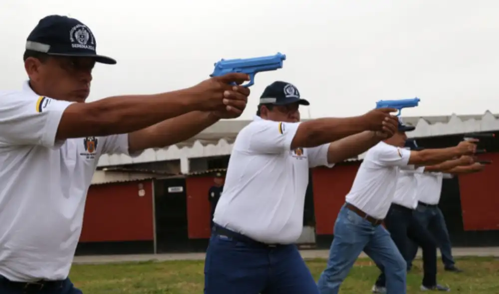 Gestión anterior de la MML compró 100 pistolas con balines de CO2, pero ya no se utilizan. Foto: La República