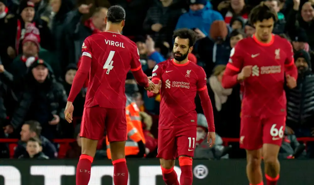 Liverpool se enfrenta a Leeds en Anfield. Foto: EFE Liverpool se enfrenta a Leeds en Anfield. Foto: EFE