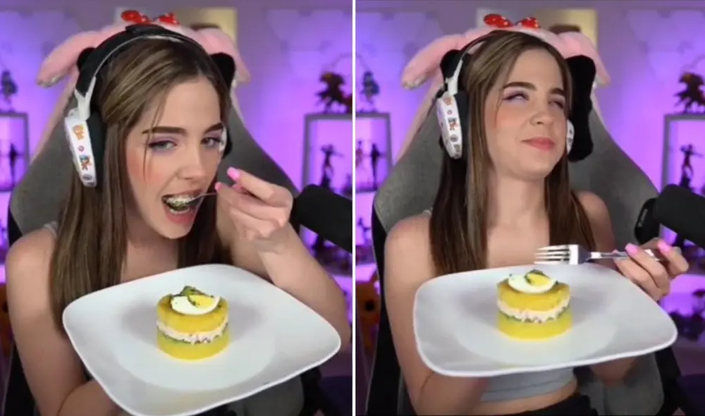 La joven streamer suele realizar transmisiones a diario y no descartó la posibilidad de probar más platos típicos peruanos. Foto: captura de TikTok La joven streamer suele realizar transmisiones a diario y no descartó la posibilidad de probar más platos típicos peruanos. Foto: captura de TikTok