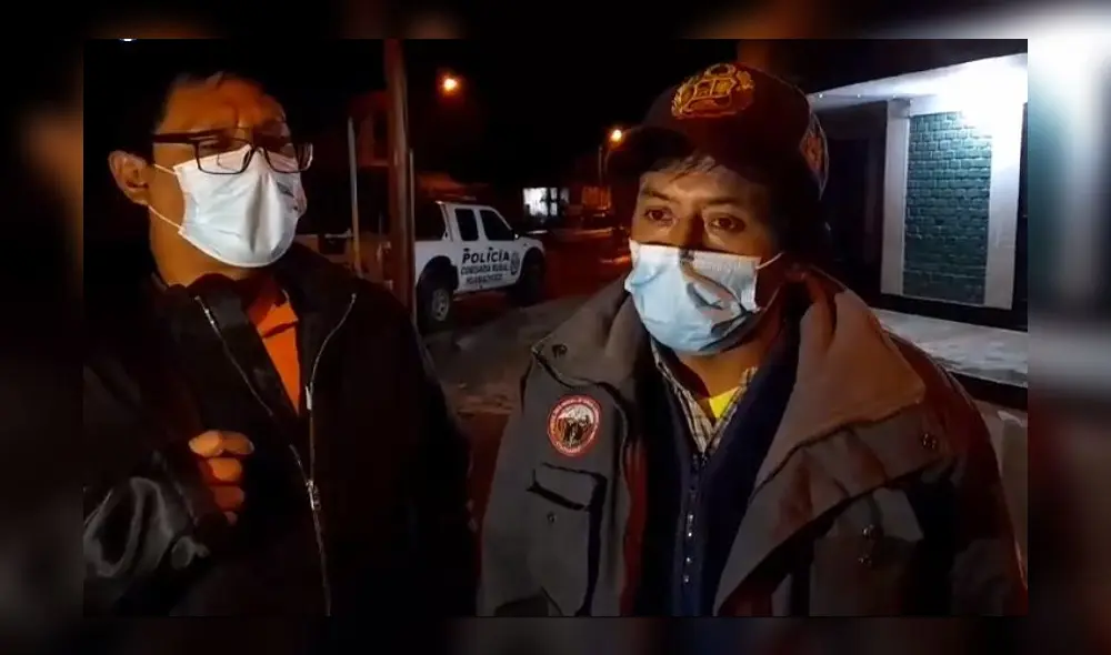 Aurelio Rodríguez Ruiz, dirigente ronderil de Huamachuco, hizo su denuncia ante la PNP. Foto: Trujillo Hoy