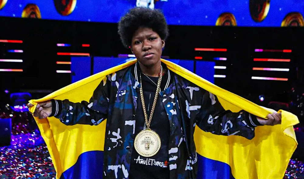 Marithea, campeona de Red Bull Batalla Colombia. Foto: Red Bull Batalla