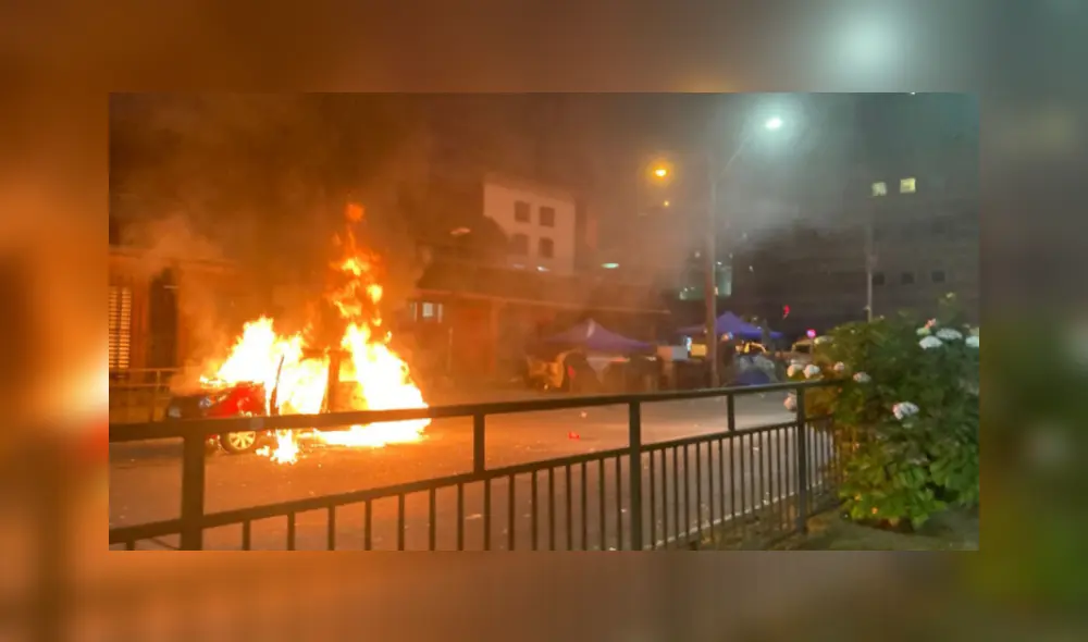 Un tercer sospechoso escapó de la escena del delito. Foto: Bío Bío Chile Un tercer sospechoso escapó de la escena del delito. Foto: Bío Bío Chile