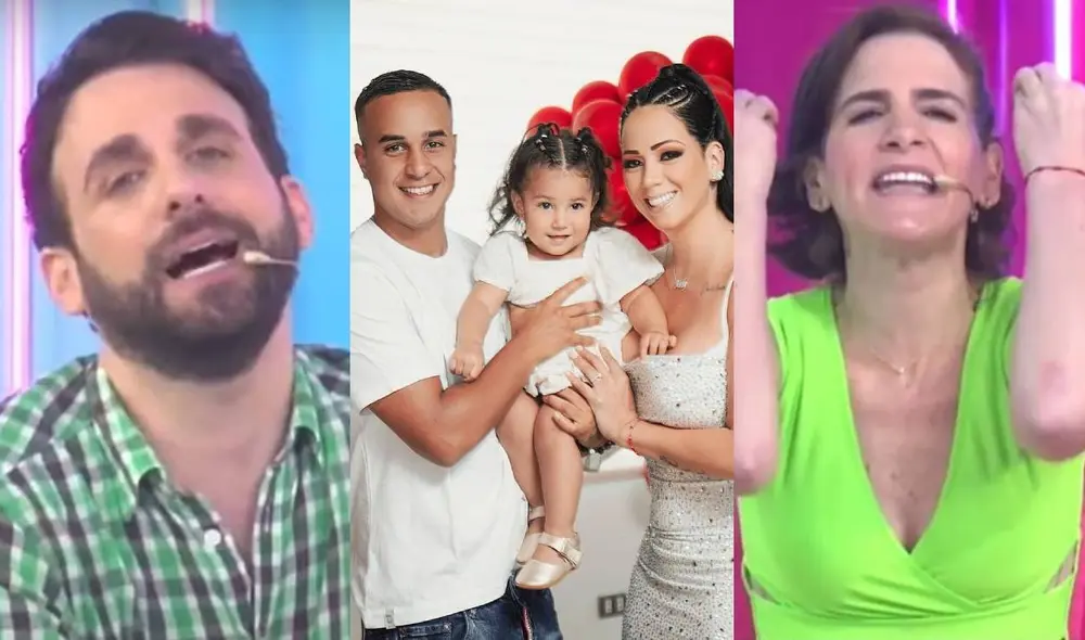 Rodrigo y Gigi se pronunciaron sobre el romance de Melissa Klug y Jesús Barco. Foto: composición Instagram/ Willax TV