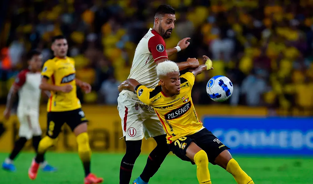 El duelo de vuelta entre Barcelona y Universitario se jugará el 2 de marzo. Foto: Conmebol Libertadores El duelo de vuelta entre Barcelona y Universitario se jugará el 2 de marzo. Foto: Conmebol Libertadores