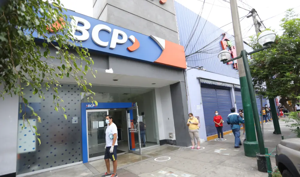 El Bono Verde se puede solicitar en entidades bancarias como el BCP. Foto: Rodolfo Contreras / La República