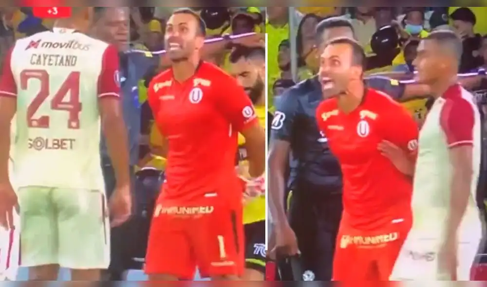 Carvallo fue figura en los primeros 45 minutos del U - Barcelona SC. Foto: ESPN