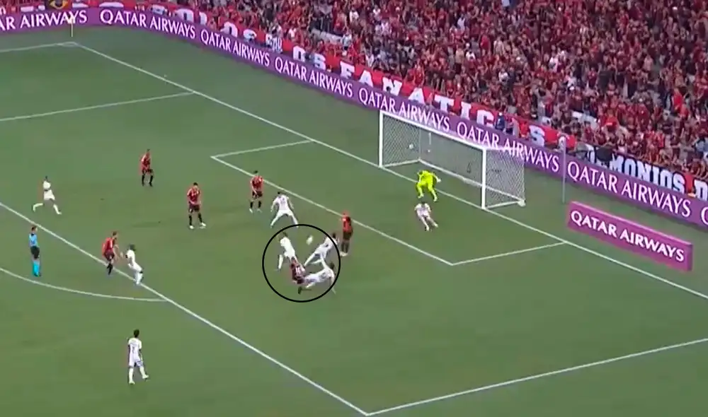 Athletico Paranaense y Palmeiras se miden en el primer duelo de la Recopa Sudamericana 2022. Foto: captura de DirecTV Sports