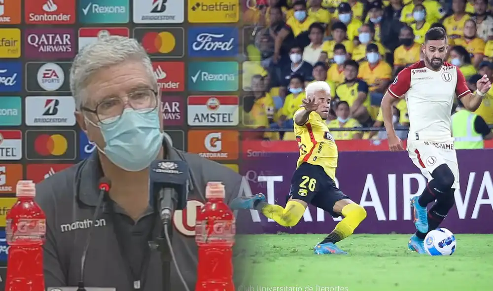 Universitario de Deportes jugará el aprtido de vuelta ante Barcelona SC en el Estadio Nacional. Foto: composción